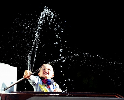 Giocando con l’acqua