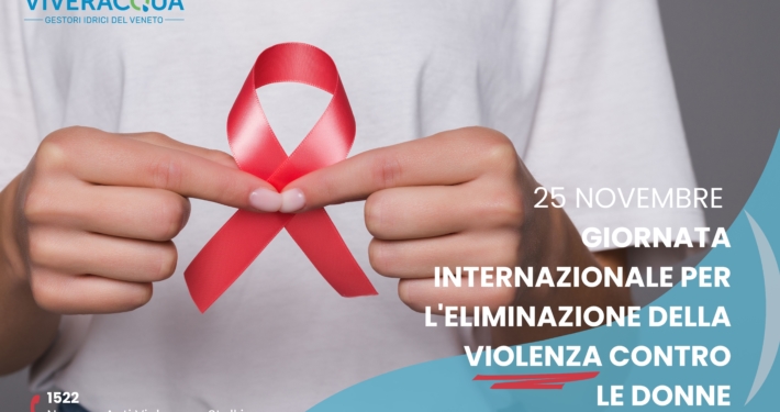 Viveracqua per la giornata internazionale contro la violenza sulle donne