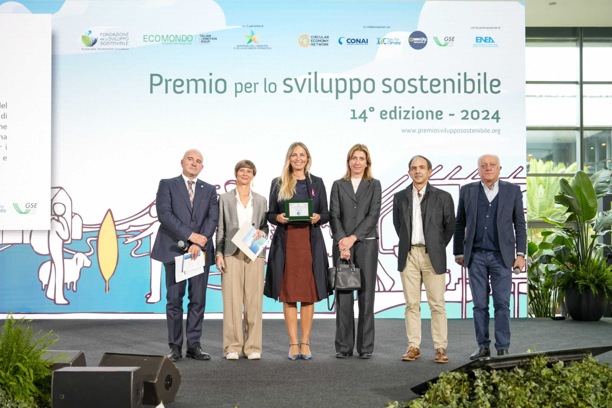 Viveracqua riceve il premio “Sviluppo sostenibile 2024”