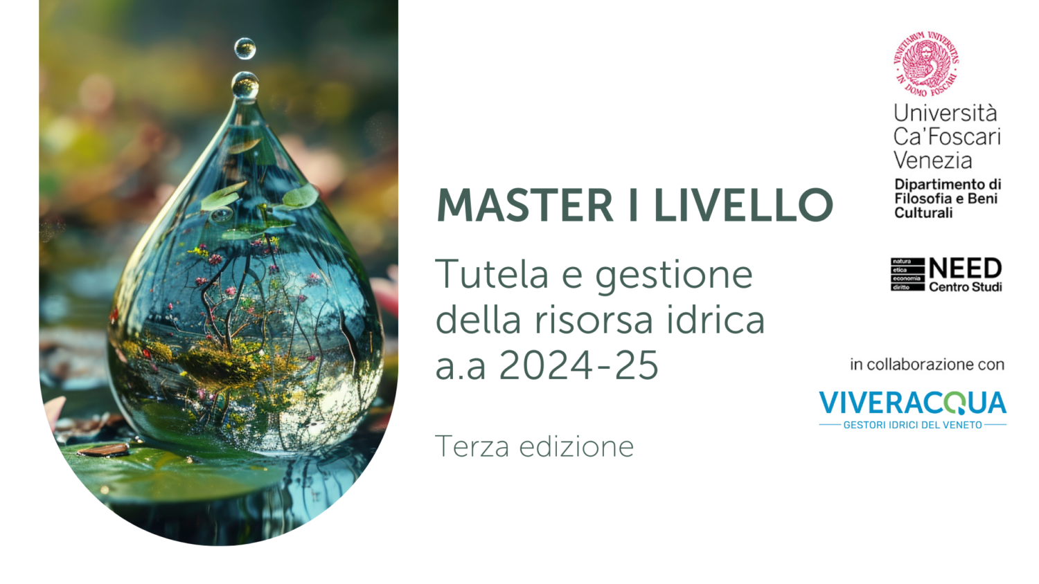 Università Ca’ Foscari Venezia e Viveracqua: prosegue la collaborazione