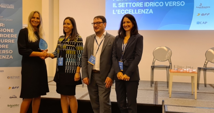 Monica Manto, Presidente di Viveracqua, vince il premio “Manager del Servizio idrico”