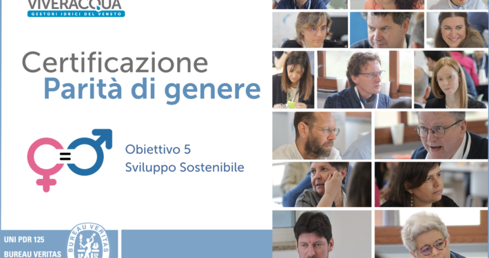 Viveracqua ottiene la certificazione per la Parità di genere